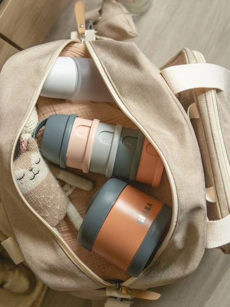 Beaba Sac à Langer Genève II - Marron Imprimé 2 Beaba Sac à Langer Genève II - Marron Imprimé – Image 2