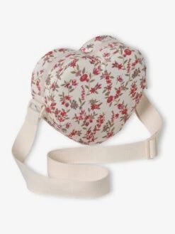 Sac Pochette Fille Forme C½ur - écru