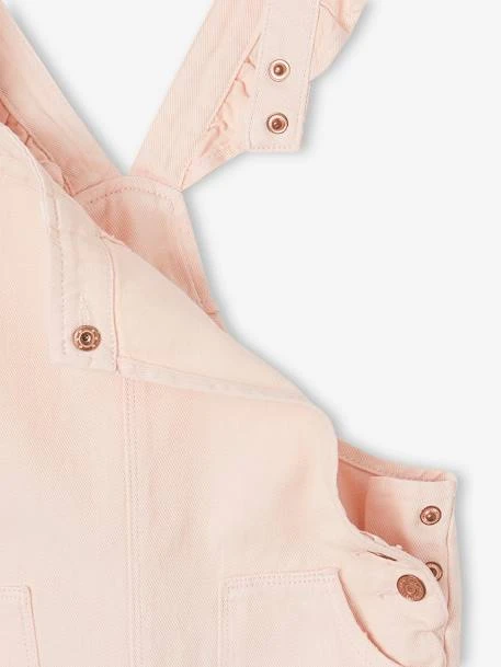 Salopette Avec Bretelles à Volants Fille - Rose 3 Salopette Avec Bretelles à Volants Fille - Rose – Image 3