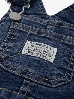 Levis Salopette Bébé En Denim Overall LEVI'S - Denim Brut -Vertbaudet Soldes Boutique salopette bebe en denim overall levis 3