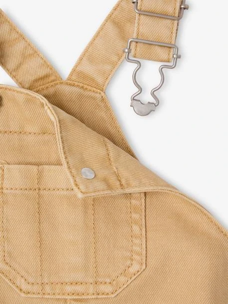 Salopette Courte Avec Bretelles Réglables Bébé - Cappuccino 3 Salopette Courte Avec Bretelles Réglables Bébé - Cappuccino – Image 3