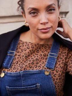 Salopette En Jean De Grossesse Forme Large - Denim Brut -Vertbaudet Soldes Boutique salopette en jean de grossesse forme large 3