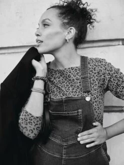 Salopette En Jean De Grossesse Forme Large - Denim Brut -Vertbaudet Soldes Boutique salopette en jean de grossesse forme large 6