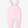 Salopette En Sergé Bébé à Volants - Lilas -Vertbaudet Soldes Boutique salopette en serge bebe a volants
