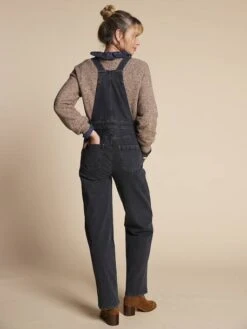 Salopette Large De Grossesse - Anthracite 12 Salopette Large De Grossesse - Anthracite -Vertbaudet Soldes Boutique salopette large de grossesse 12