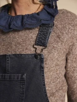 Salopette Large De Grossesse - Anthracite 14 Salopette Large De Grossesse - Anthracite -Vertbaudet Soldes Boutique salopette large de grossesse 14