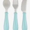 Beaba Set 3 Couverts D'apprentissage Inox - Airy Green