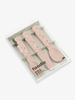 Done By Deer Set De 3 Couverts Happy Dots - Blush -Vertbaudet Soldes Boutique set de 3 couverts happy dots 4