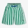 PETIT BATEAU Short De Bain Enfant à Rayures - Rayé Vert -Vertbaudet Soldes Boutique short de bain enfant a rayures