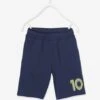 Short De Sport Garçon Numéro 10 En Matière Technique - Noir -Vertbaudet Soldes Boutique short de sport garcon numero 10 en matiere technique 8