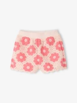 Short En Crochet Bébé - écru