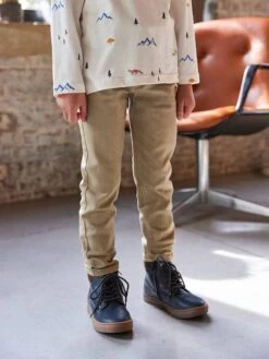 Slim Couleur MorphologiK MEDIUM Garçon - Vert émeraude