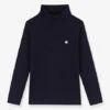 PETIT BATEAU Sous-pull En Coton Bio - Bleu
