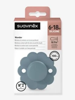 Suavinex Sucette Réversible SX Pro Wonder 6-18 Mois - Bleu Roi -Vertbaudet Soldes Boutique sucette reversible sx pro wonder 6 18 mois 4