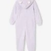 Surpyjama Fille Sherpa Kawaii - Lilas