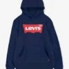 Levis Sweat à Capuche Garçon Levi's - Marine -Vertbaudet Soldes Boutique sweat a capuche garcon levis