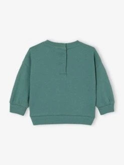 Sweat Bébé Personnalisable Pressionné Dos - Caramel -Vertbaudet Soldes Boutique sweat bebe personnalisable pressionne dos 7