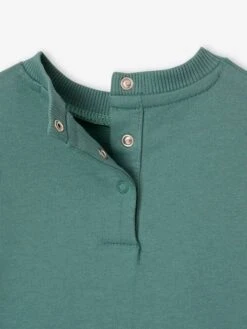 Sweat Bébé Personnalisable Pressionné Dos - Caramel -Vertbaudet Soldes Boutique sweat bebe personnalisable pressionne dos 9