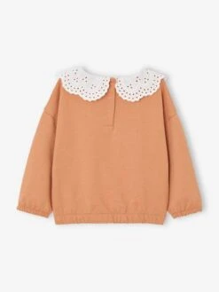 Sweat Col Brodé Bébé Personnalisable - Vert Sauge -Vertbaudet Soldes Boutique sweat col brode bebe personnalisable 1