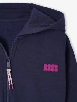 Sweat Court Zippé Fille - Rose 8 Sweat Court Zippé Fille - Rose -Vertbaudet Soldes Boutique sweat court zippe fille 8