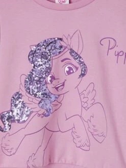 Sweat Fille My Little Pony - Mauve -Vertbaudet Soldes Boutique sweat fille my little pony 2