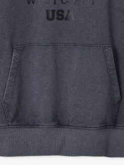 Sweat Garçon à Capuche Print - Noir -Vertbaudet Soldes Boutique sweat garcon a capuche print 4