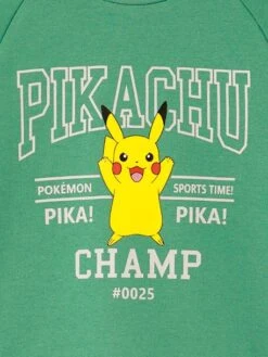 Sweat Garçon Pokemon - Menthe -Vertbaudet Soldes Boutique sweat garcon pokemon 2