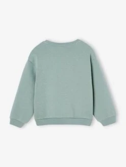 Sweat Motif Placé Fille - Encre -Vertbaudet Soldes Boutique sweat motif place fille 45