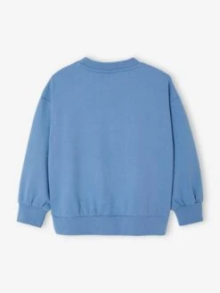 Sweat Snoopy Peanuts Garçon - Bleu Chambray -Vertbaudet Soldes Boutique sweat snoopy peanuts garcon 2