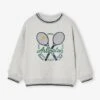 Sweat Tennis Garçon - Gris Chiné -Vertbaudet Soldes Boutique sweat tennis garcon
