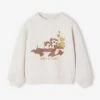 Disney Sweat Tic Tac Fille - Beige Chiné