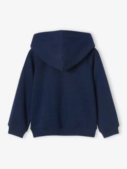 Sweat Zippé à Capuche Motif "Team" Sport Fille - Rose Bonbon -Vertbaudet Soldes Boutique sweat zippe a capuche motif team sport fille 1