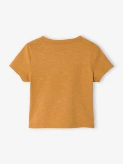T-shirt Bébé Garçon Imprimé - Ocre -Vertbaudet Soldes Boutique t shirt bebe garcon imprime 2