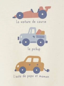 T-shirt Bébé Manches Longues Avec Imprimé Placé Devant - Kaki -Vertbaudet Soldes Boutique t shirt bebe manches longues avec imprime place devant 16