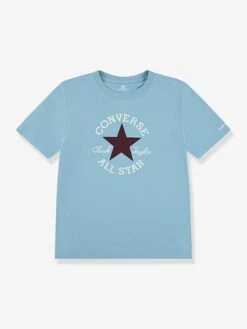 Converse T-shirt Chuck Patch - Bleu Chiné