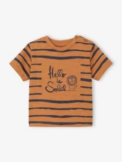 T-shirt Hello Le Soleil Bébé - Caramel