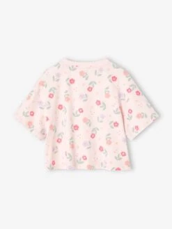 T-shirt Manches Courtes Fille - Rose -Vertbaudet Soldes Boutique t shirt manches courtes fille 25