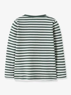 T-shirt Rayé Pour Garçon NMMVILLY NAME IT - Vert -Vertbaudet Soldes Boutique t shirt raye pour garcon nmmvilly name it 17