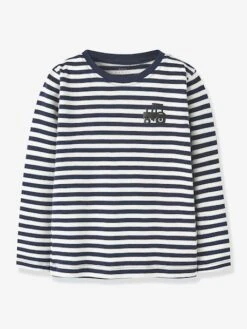 T-shirt Rayé Pour Garçon NMMVILLY NAME IT - Marine -Vertbaudet Soldes Boutique t shirt raye pour garcon nmmvilly name it 8