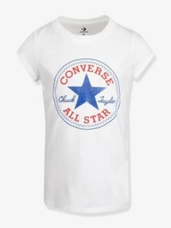 Converse T-shirt Timeless Chuck Patch Tee - Blanc
