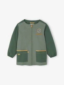 Tablier Garçon Personnalisable « Skate Academy » - Vert -Vertbaudet Soldes Boutique tablier garcon personnalisable skate academy 1 4