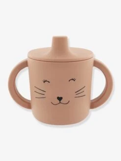 Trixie Tasse D'apprentissage Animal En Silicone - Rose Nude -Vertbaudet Soldes Boutique tasse dapprentissage animal en silicone 38