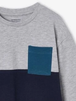 Tee-shirt Colorblock Garçon - Menthe 21 Tee-shirt Colorblock Garçon - Menthe -Vertbaudet Soldes Boutique tee shirt colorblock garcon 39