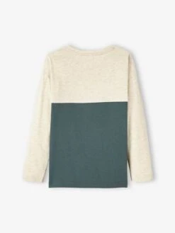 Tee-shirt Colorblock Garçon - Menthe 33 Tee-shirt Colorblock Garçon - Menthe -Vertbaudet Soldes Boutique tee shirt colorblock garcon 51