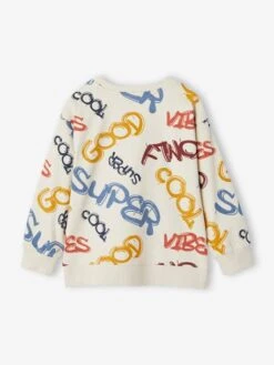 Tee-shirt Esprit Sweat Imprimé Garçon - Noix De Pécan -Vertbaudet Soldes Boutique tee shirt esprit sweat imprime garcon 32