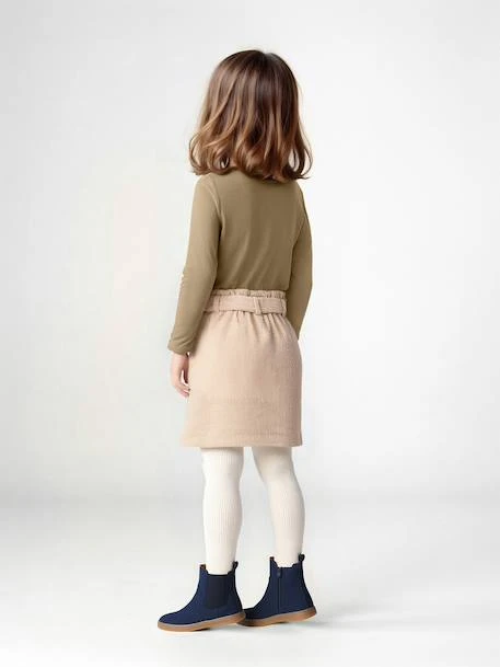 Tee-shirt Fantaisie Fille - Olive 11 Tee-shirt Fantaisie Fille - Olive – Image 11