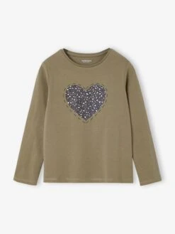 Tee-shirt Fantaisie Fille - écru -Vertbaudet Soldes Boutique tee shirt fantaisie fille 6