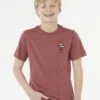 Tee-shirt Garçon Search Icon - Terracotta -Vertbaudet Soldes Boutique tee shirt garcon search icon
