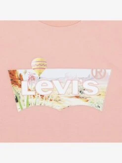 Levis Tee-shirt Hot Air Balloon Batwing LEVI'S - Abricot -Vertbaudet Soldes Boutique tee shirt hot air balloon batwing levis 2