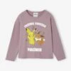 POKEMON Tee-shirt Manches Longues Pokémon Fille - Violet -Vertbaudet Soldes Boutique tee shirt manches longues pokemon fille